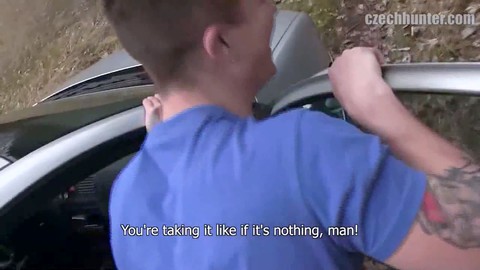 Hunter, buttfuck, czech